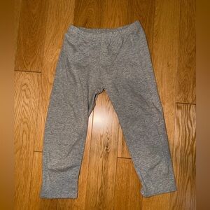 grey cotton kids leggings